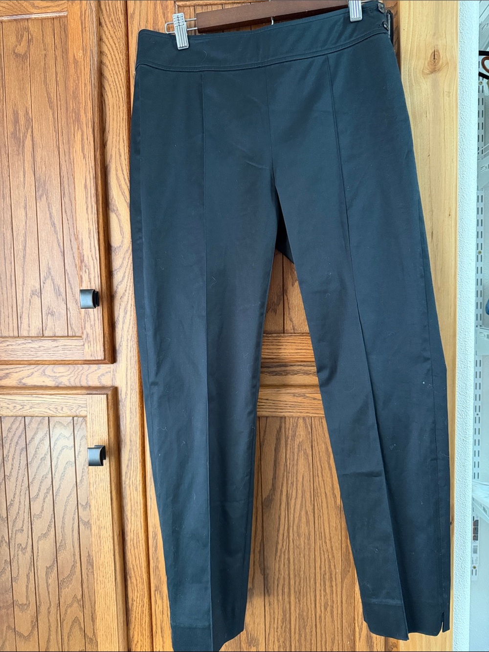 Black Straight Leg Dress Pants